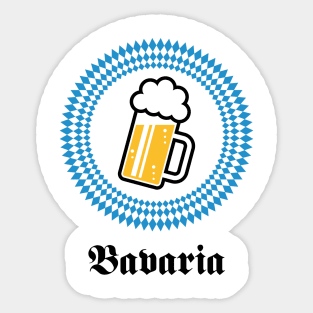 BAVARIA 1 BEER (MUNICH GERMANY) Sticker